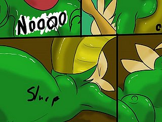 Someone's skin one try for - Vore expansion transformation hentai comic