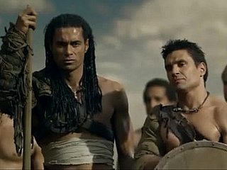 Spartacus - enveloping morose scenes - Gods be fitting of The Arena